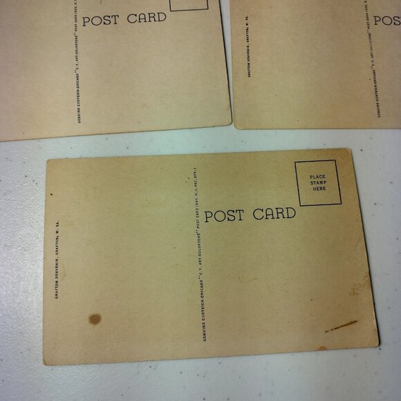 Vintage The Greenbrier Hotel Postcard Lot of 9 Resort West Virginia Unposted USA - Picture 12 of 16